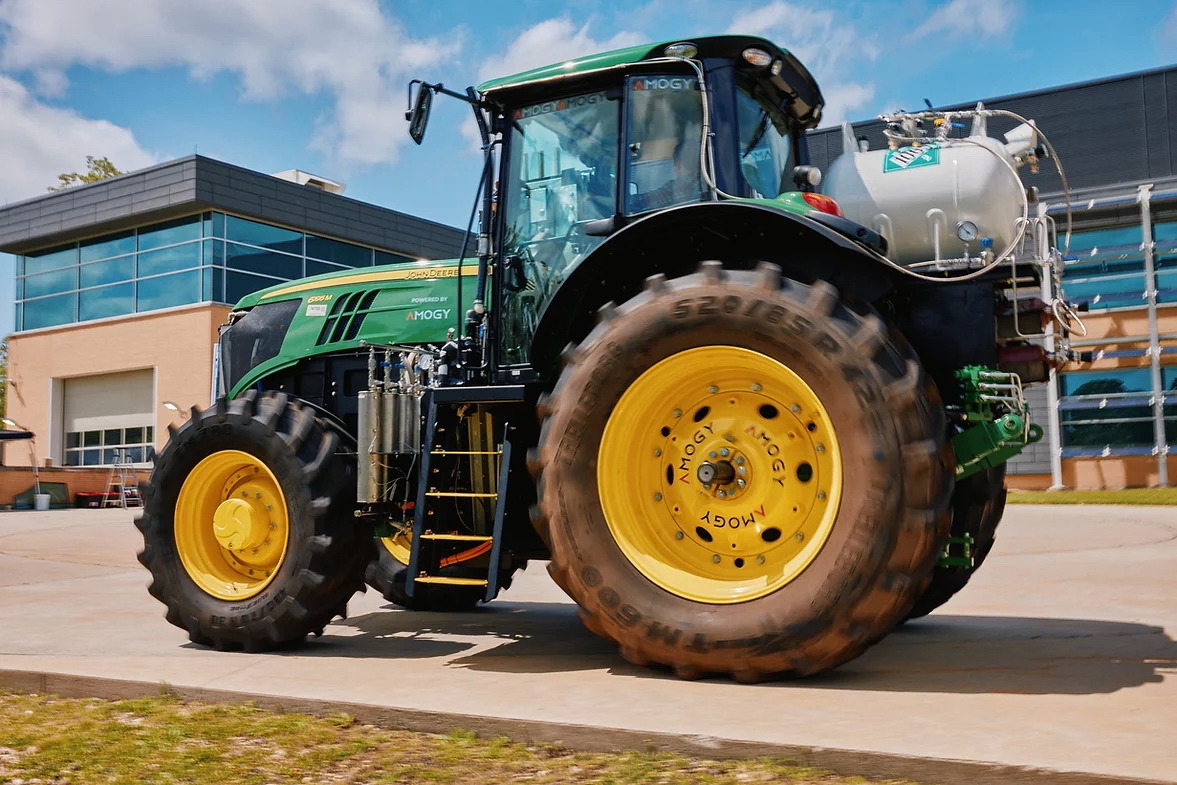 Neuken wazig Ik was mijn kleren Amerikaanse Amogy test ammoniak-trekker | LandbouwMechanisatie