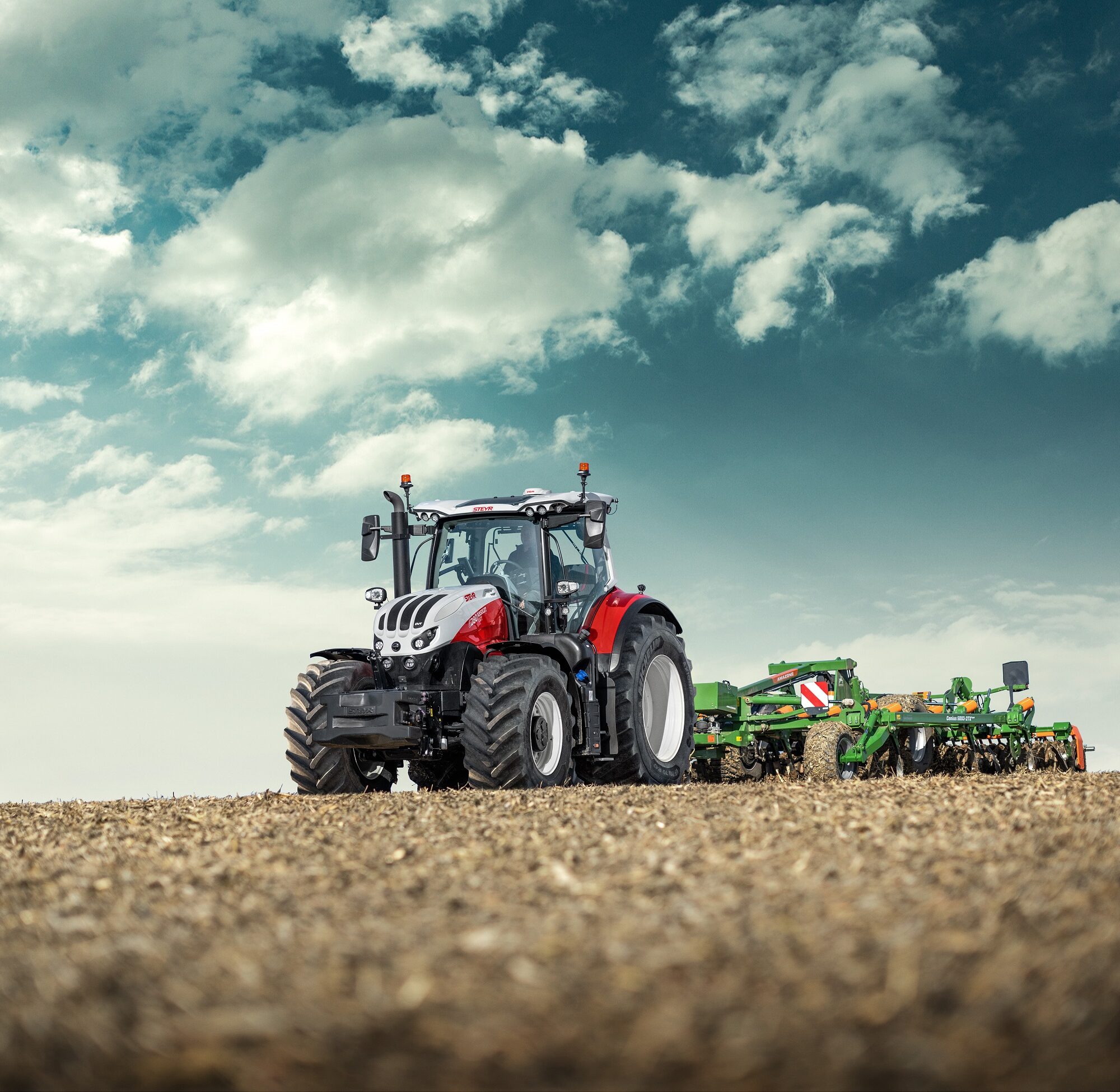 Steyr landbouwmachines  Steyr trekkers voor agrariërs, loonwerkers