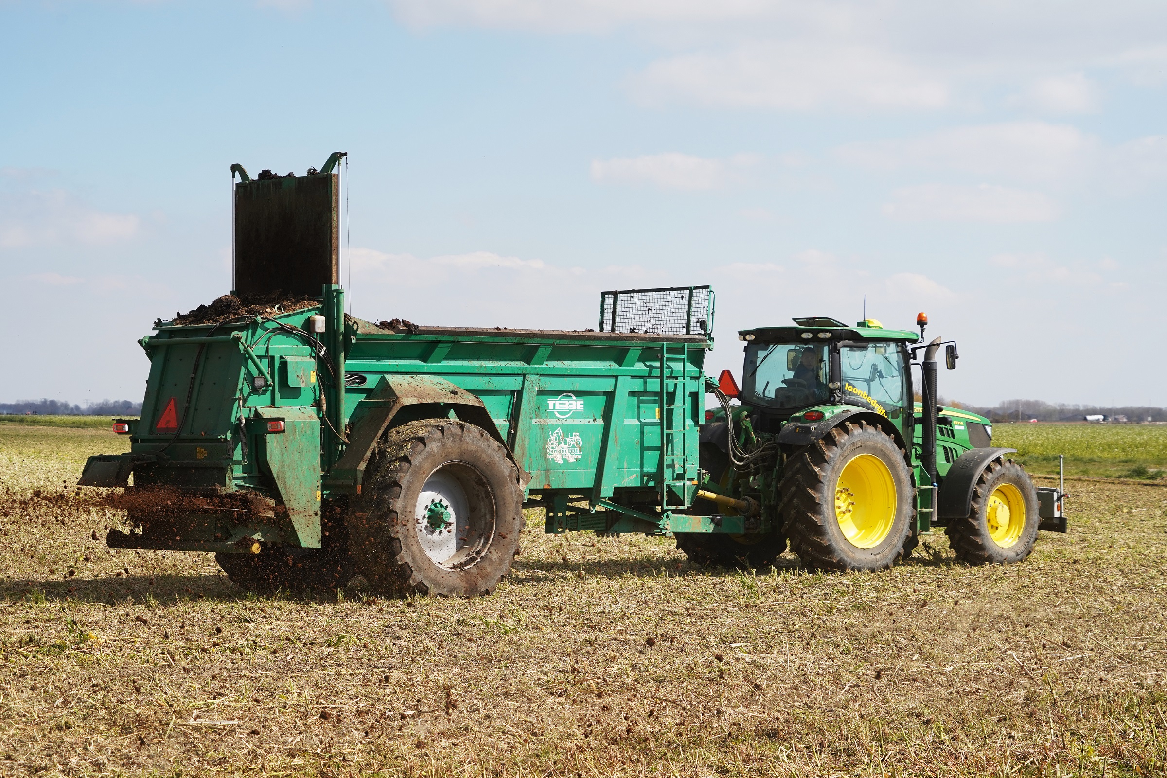 Tebbe MS 140-strooier - Degelijk strooiwerk | LandbouwMechanisatie
